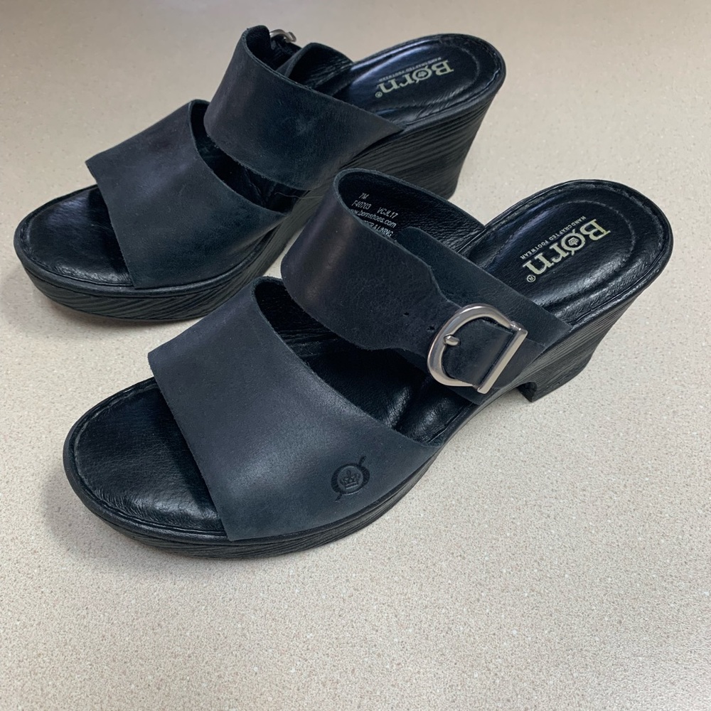 Born slide sandals